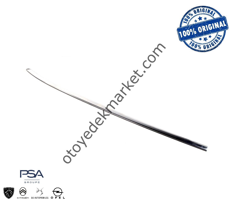 Citroen C5 Aircross (2019-2025) Tavan Kenar Kromajlı Çıtası, Sağ (Orijinal)