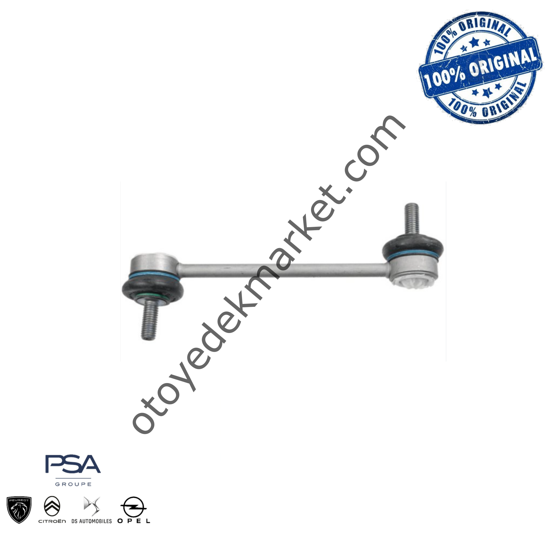 Peugeot 508 (2019-2023) Arka Z Rot Kolu / Viraj Askı Rotu (Orijinal)