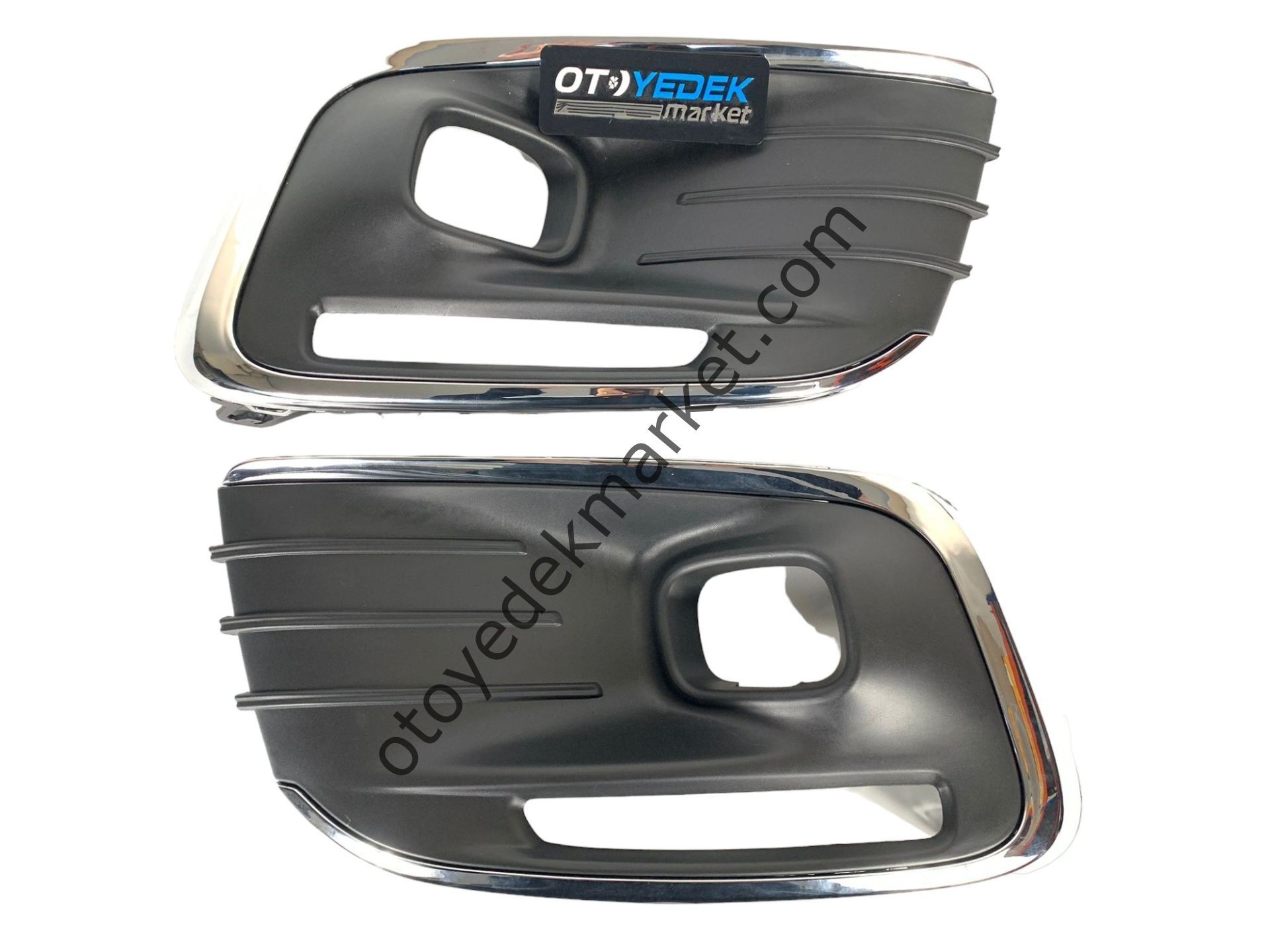 CİTROEN C-ELYSEE (2017-2024) SAĞ/SOL SİS FAR ÇERÇEVESİ TAKIMI NİKELAJLI (İTHAL)