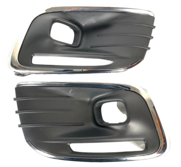 CİTROEN C-ELYSEE (2017-2024) SAĞ/SOL SİS FAR ÇERÇEVESİ TAKIMI NİKELAJLI (İTHAL)