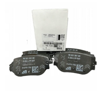 Peugeot Expert (2017-2023) 2.0 Dizel Arka Fren Balata Takımı (Orijinal)