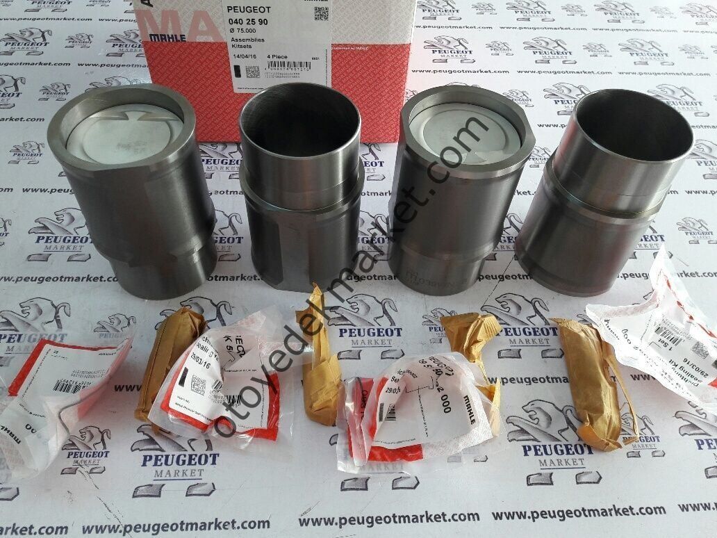 CİTROEN C4 1,4 16V PİSTON SEKMAN GÖMLEK TAKIMI 1.25 Çukur