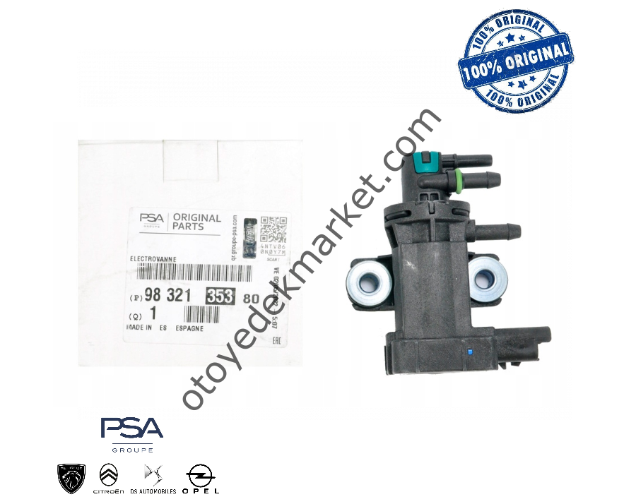 Peugeot Boxer (2020-2023) 2.2 Hdi Turbo Elektrovana / Basınç Valfi (Orijinal)