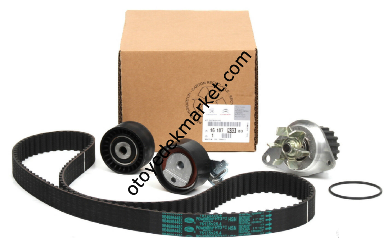 Citroen C4 (2004-2011) 1.4 16v Benzinli Triger Ve Devirdaim Seti (Orijinal)