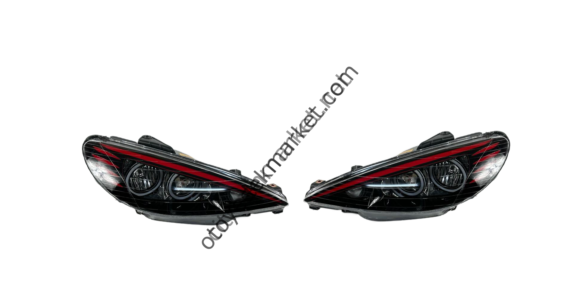 Peugeot 206 (1999-2009) İran Modeli Led Far Takımı