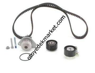 Citroen C4 (2004-2011) 1.4 16v Benzinli Triger ve Devirdaim Seti (Skf)