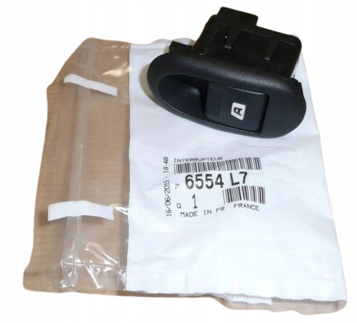 Citroen C3 (2003-2010)  Ön Cam Açma Kapatma Düğmesi (Orijinal)