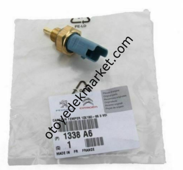 Peugeot 207 (2006-2009) 1.4 Benzinli Hararet Müşürü Üç Fişli Mavi (Orijinal)