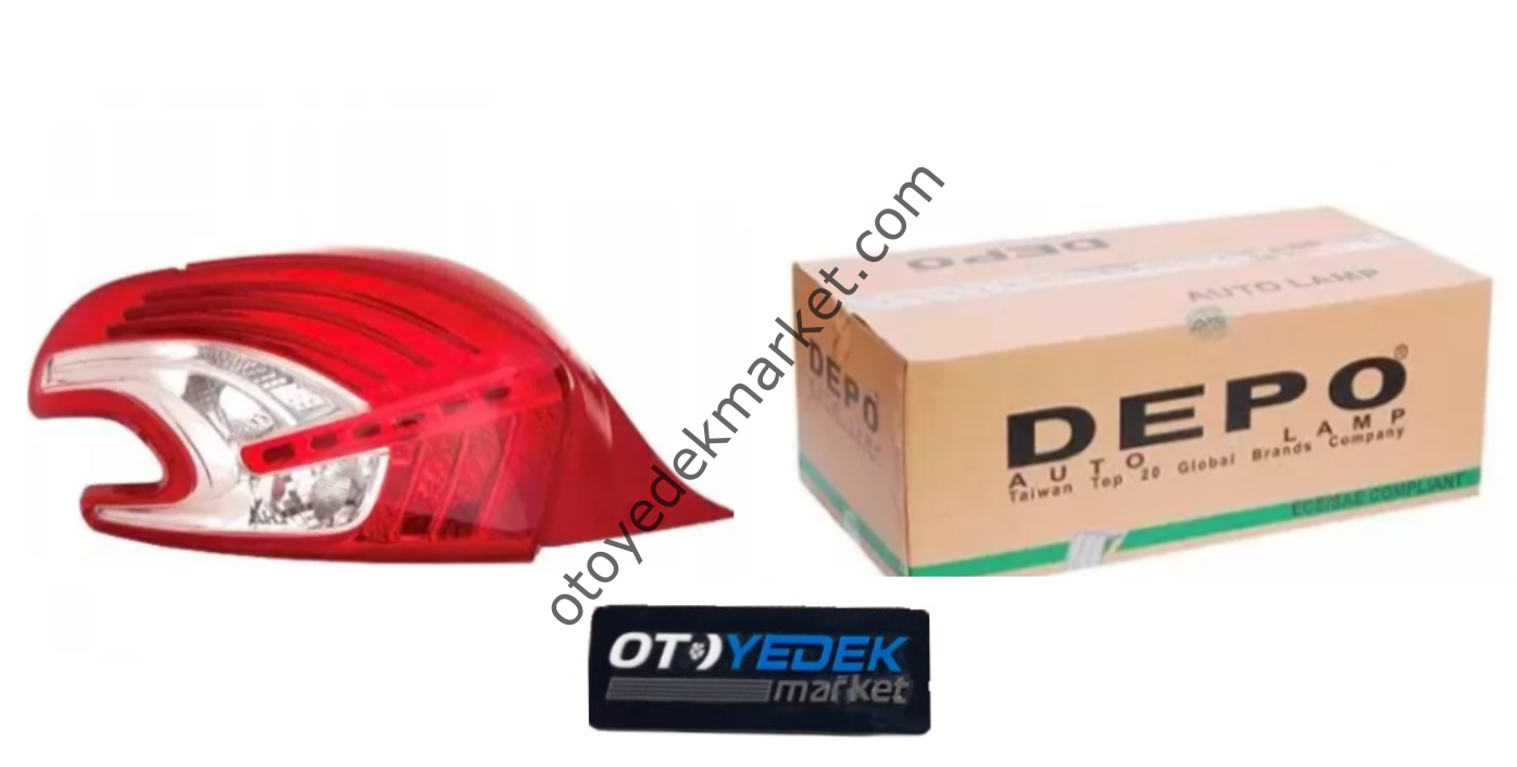 PEUGEOT 208 (2012-2015) SOL ARKA STOP (DEPO)