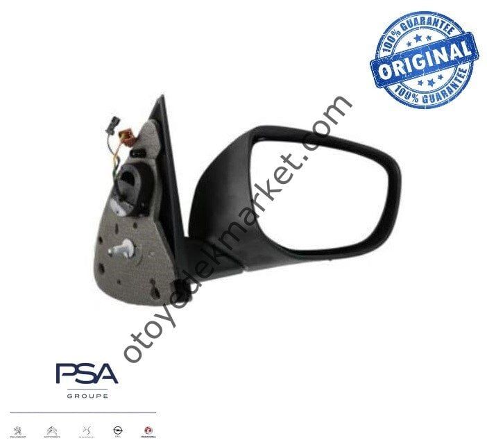 Citroen C-Elysee (2012-2022) Sağ Dikiz Aynası - Elektrikli (Orijinal)