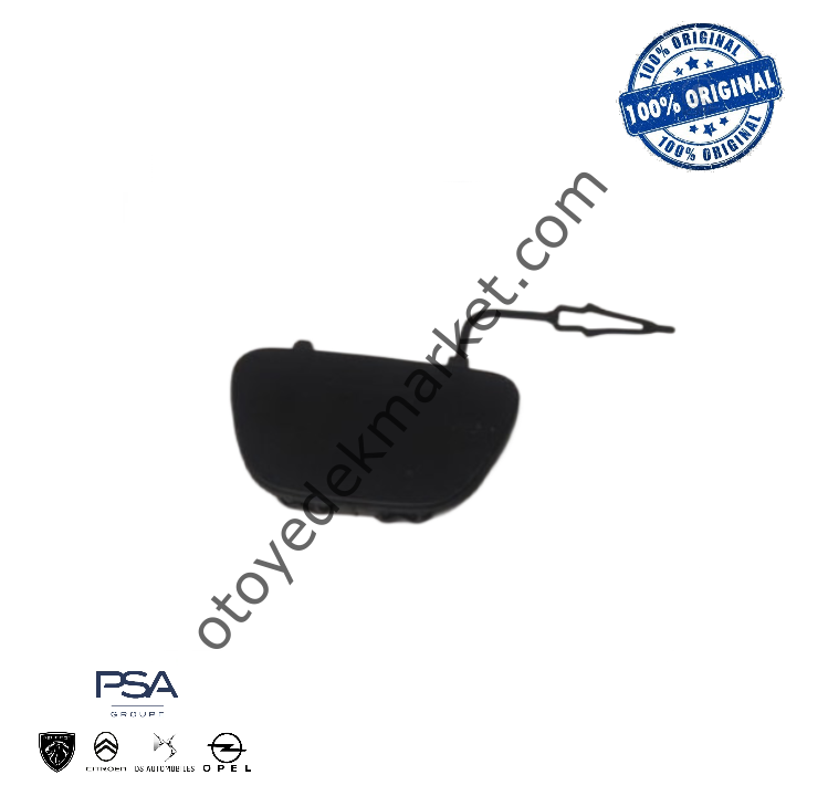 Citroen C5 Aircross (2019-2025) Arka Tampon Çeki Demir Kapağı (Orijinal)