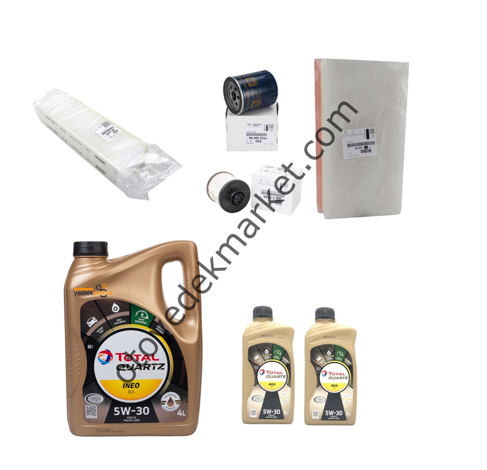 Citroen Jumpy (2019-2023) 2.0 Blue Hdi Euro 6 Bakım Seti (Orijinal)