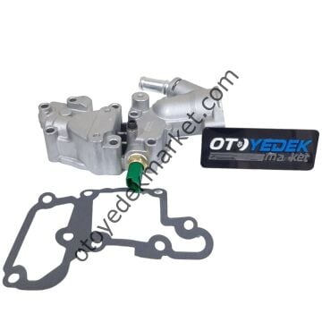 Peugeot 206 (2009-2012) 1,4 Benzinli Termostat Yuvası (Alüminyum) (İthal)