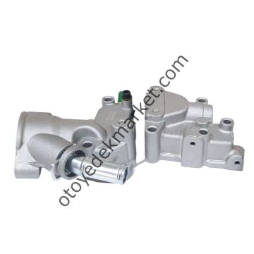 Peugeot 206 (2009-2012) 1,4 Benzinli Termostat Yuvası (Alüminyum) (İthal)