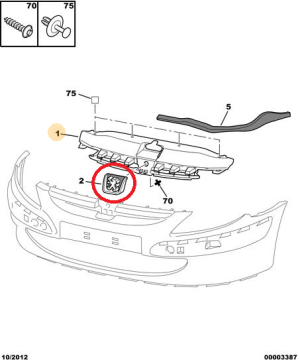 PEUGEOT 307 (2001-2005) PANJUR ARMASI (İTHAL)