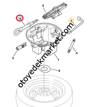 Peugeot Rcz (2010-2015) Çeki Demiri (Orijinal)