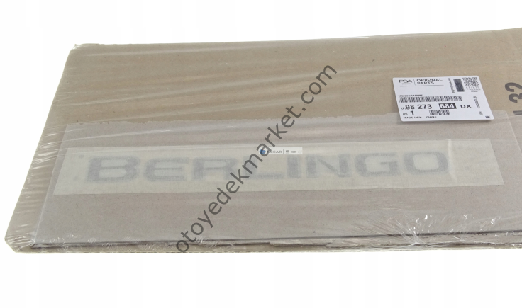 Citroen Berlingo (2019-2024) Arka ''Berlingo'' Yazı (Orijinal)