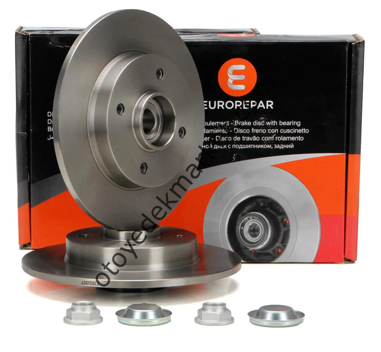 Peugeot 307 (2001-2008) Arka Fren Disk Takımı (Orijinal Eurorepar)