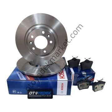 Peugeot 407 (2004-2011) Arka Disk Ve Balata Seti (Bosch)