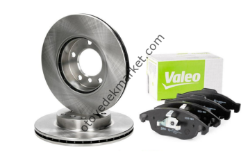 CİTROEN BERLİNGO (2009-2018) ÖN FREN DİSK VE BALATA TAKIMI (VALEO)