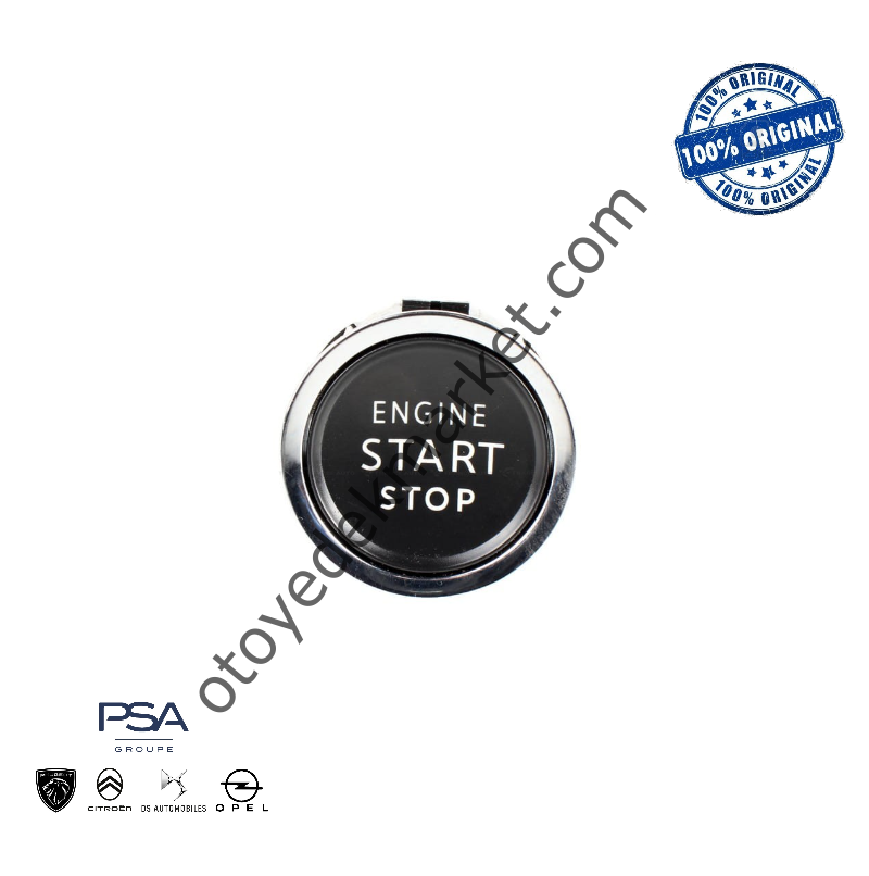 Peugeot 3008 (2016-2023) Motor Çalıştırma Butonu/Düğmesi (Orijinal)