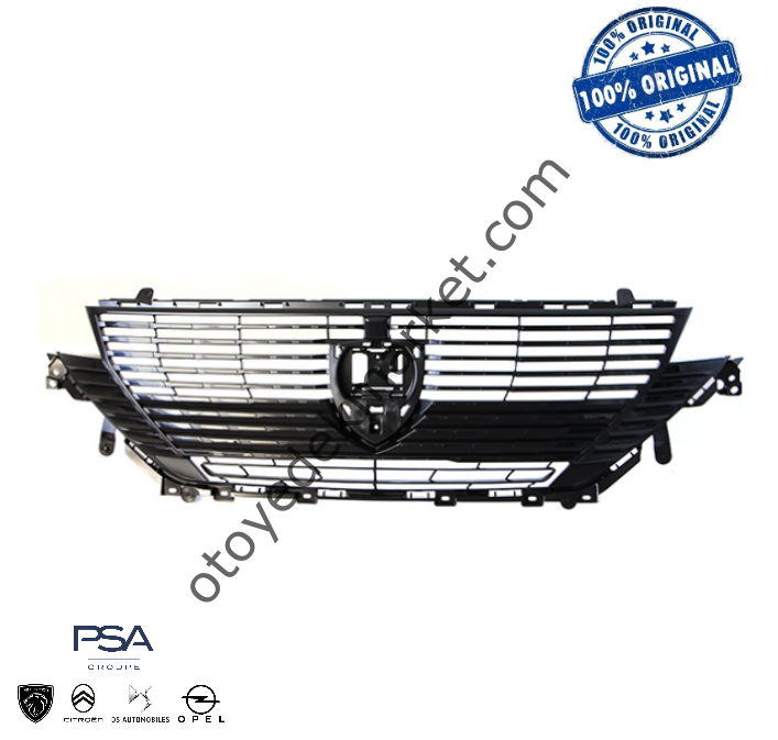 Peugeot 308 (2022-2023) Ön Tampon Orta Izgarası (Orijinal)