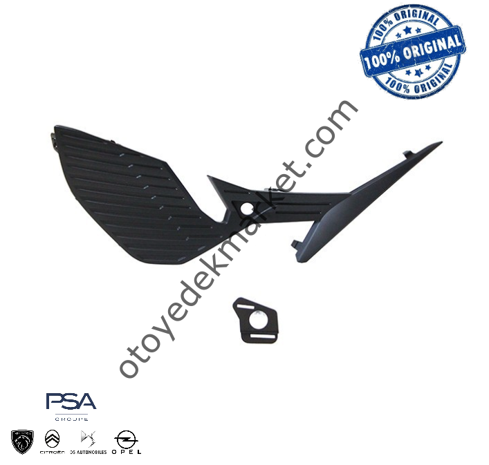 Peugeot 308 (2022-2023) Ön Tampon Sağ Yan Çıtası (Orijinal)