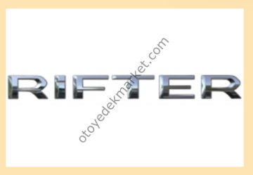 Peugeot Rifter (2019-2024) Bagaj ''RIFTER'' yazısı (Orjinal)