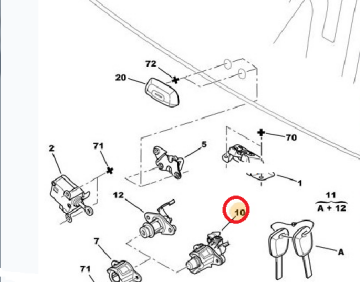 PEUGEOT BOXER II 2003-2006 CAM SİLECEK FISKİYE MEMESİ (ORJİNAL)
