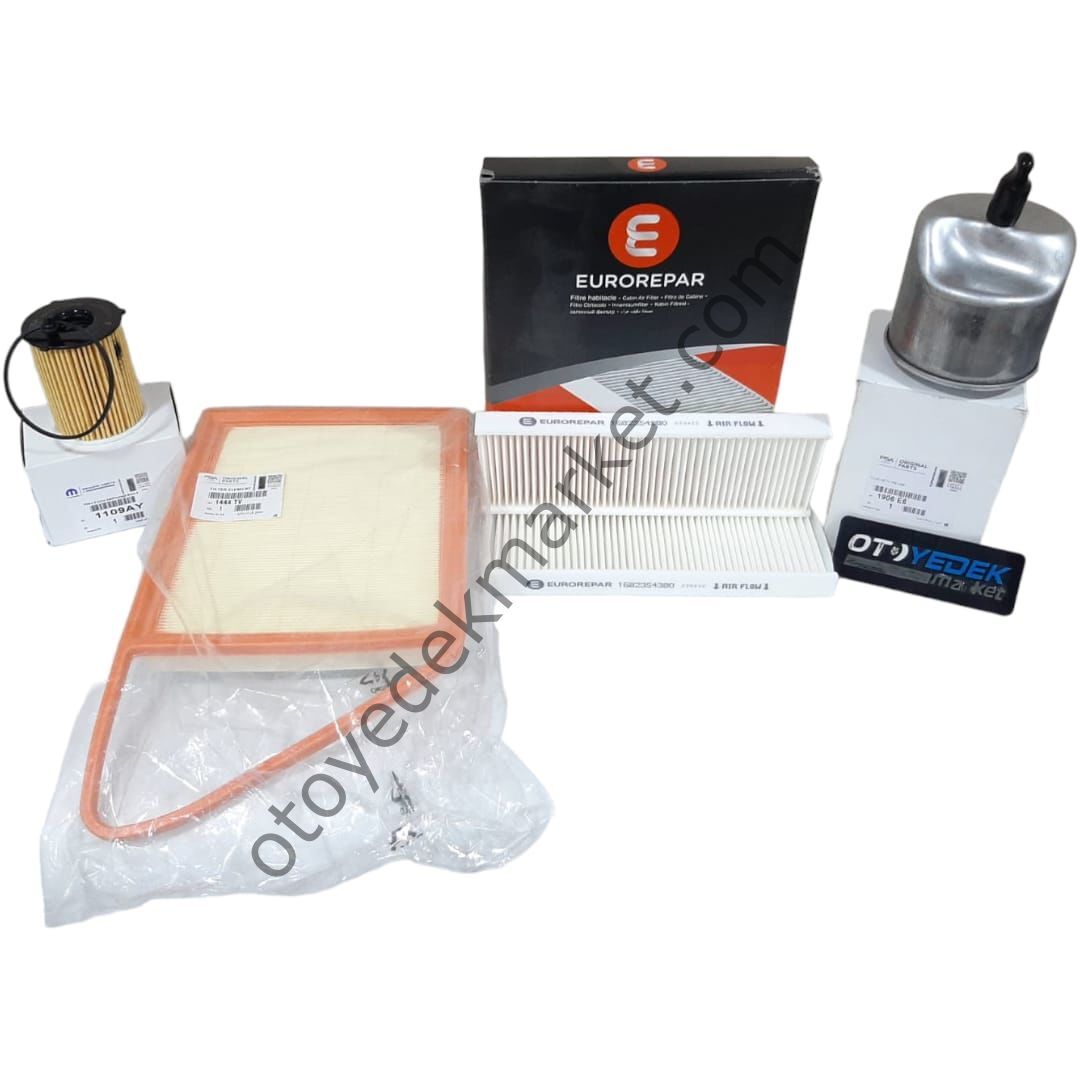 Peugeot 301 (2012-2016) 1.6 Hdi Filtre Seti (Yağsız) (Orijinal)