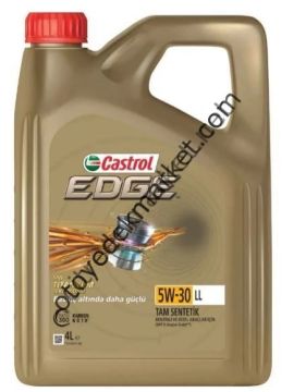 Castrol 5w30 EDGE 5 Litre Motor Yağı Partiküllü  (Casrtol)