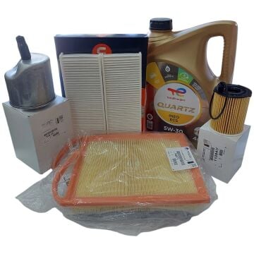 Citroen C-Elysee (2012-2017) 1.6 Hdi Filtre Bakım Seti (Orijinal) Ve 5w30 Motor Yağ
