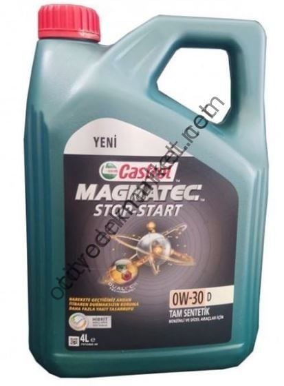 Castrol 0w30 Magnetec C2 Onaylı PDF 4 Litre Motor Yağı  (Casrtol)