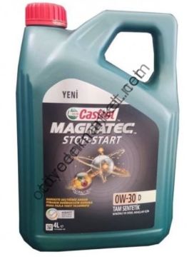 Castrol 0w30 Magnetec C2 Onaylı PDF 4 Litre Motor Yağı  (Casrtol)