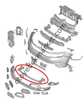 Citroen C5 Aircross (2019-2025) Ön Tampon Darbe Emici Demiri (Orijinal)