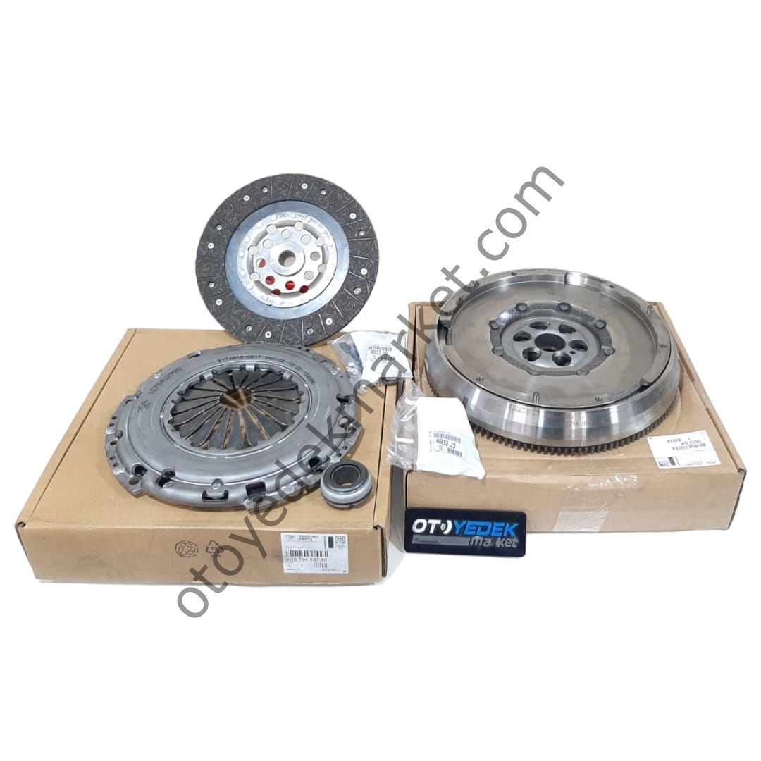 CİTROEN C4 (2004-2010) 1,6 HDI 110 HP DEBRİYAJ+VOLANT SETİ  MANUEL VİTES (ORJİNAL)