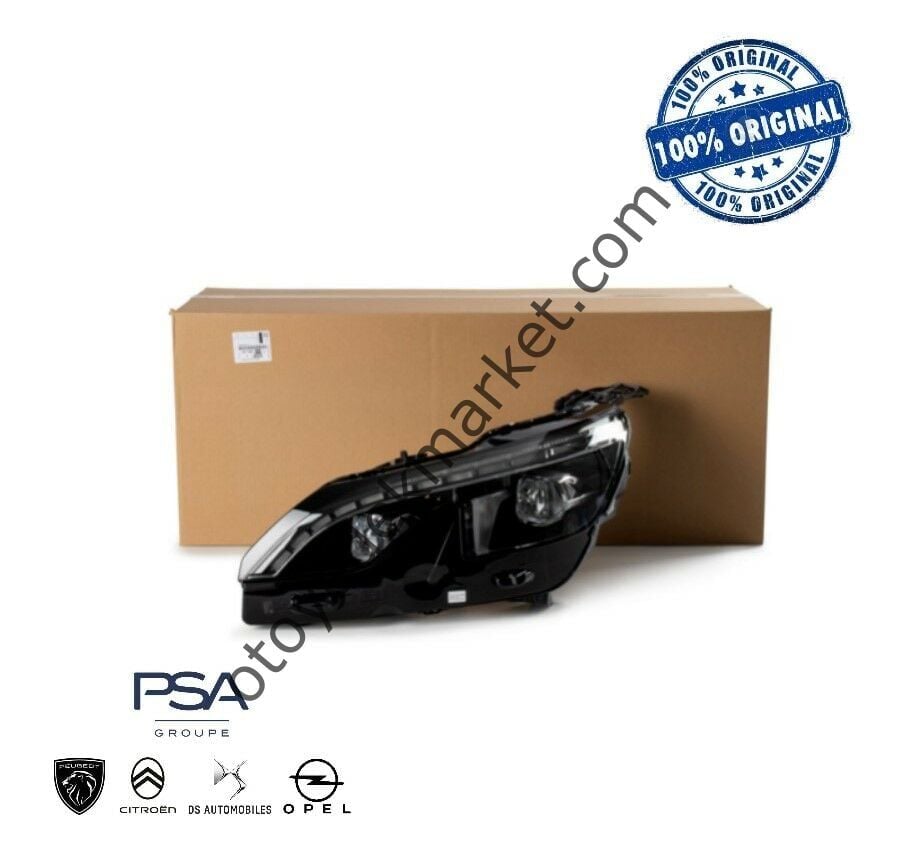 Peugeot 3008 (2016-2020) Sol Ön Led Far (Orijinal)