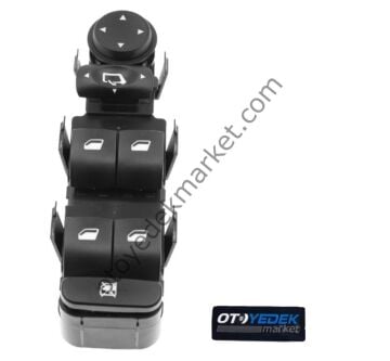 Citroen C4 (2004-2011) Sol Ön Kapı Cam Kumanda Grubu (İthal)