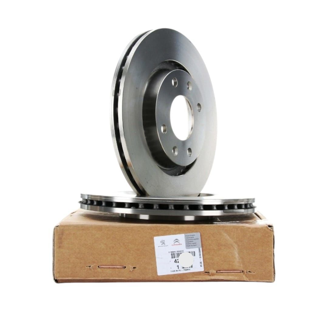 Citroen C4 ve DS4 (2004-2017) 1.6 Benzinli Ön Fren Disk Takımı (Orijinal)