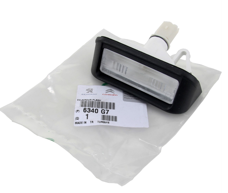 Peugeot Expert (2008-2023) Plaka Lambası (Orijinal)
