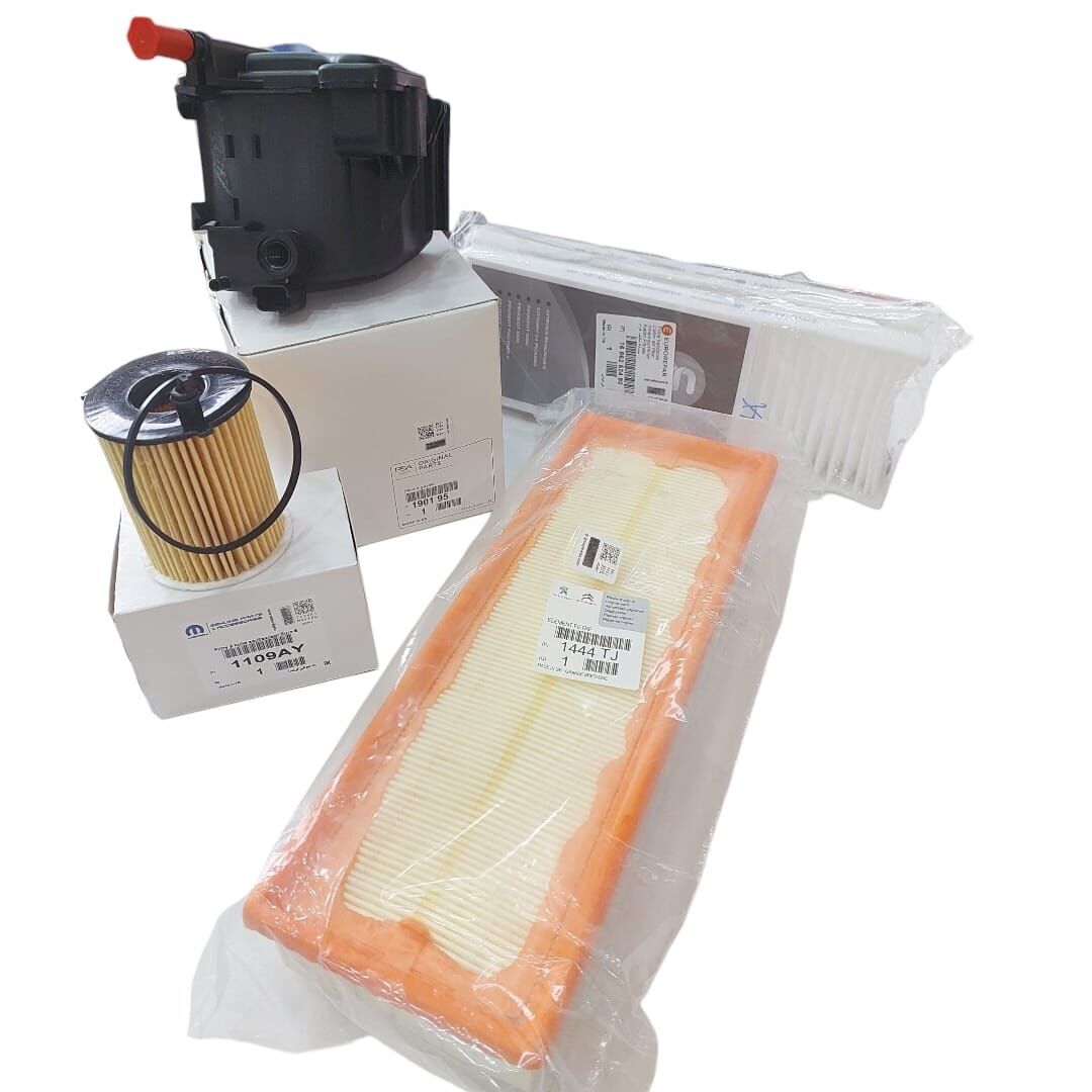 PEUGEOT 3008 (2009-2010) 1,6 HDI FİLTRE SETİ (ORİJİNAL)