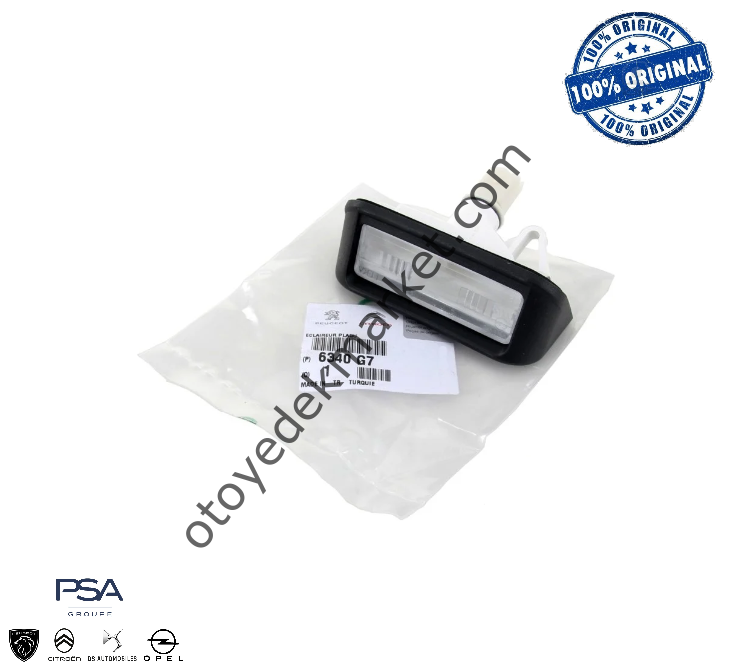 Citroen Berlingo (2008-2024) Plaka Lambası (Orijinal)