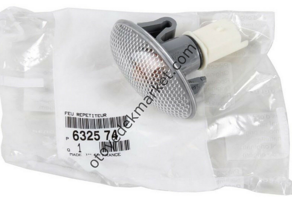 Citroen C5 (2004-2013) Çamurluk Sinyali (Orjinal)