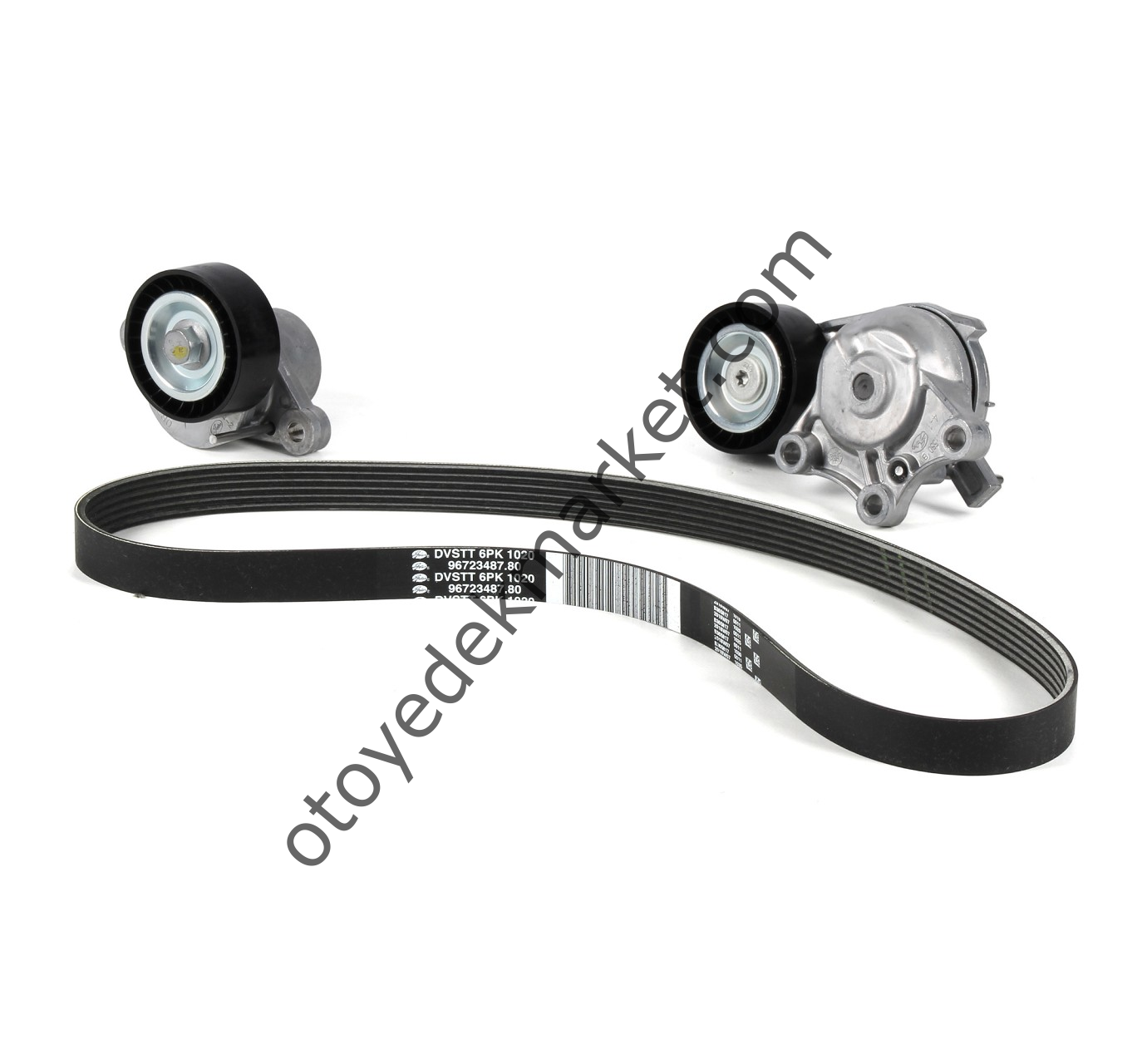 DS4 (2012-2015) 1.6 e-Hdi Stop&Start Alternatör Kayış ve Rulman Seti (Gates)