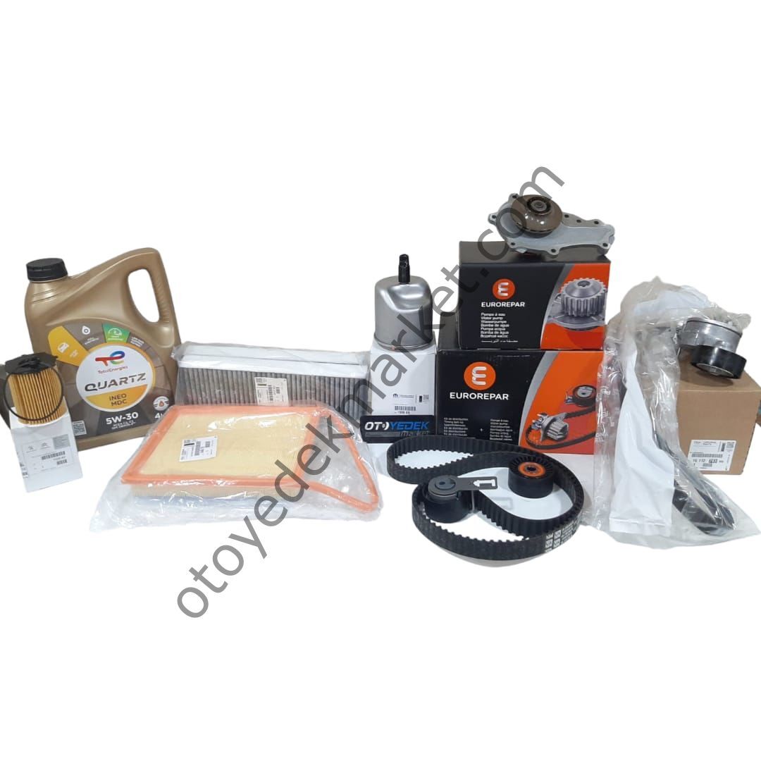 Peugeot 5008 (2011-2015) 1.6 Dizel Ağır Bakım Seti Start/Stoplu (Orijinal)