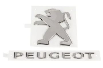 Peugeot Rifter (2024-2025) Arka Peugeot Yazıdı ve Ambleni (Orijinal)