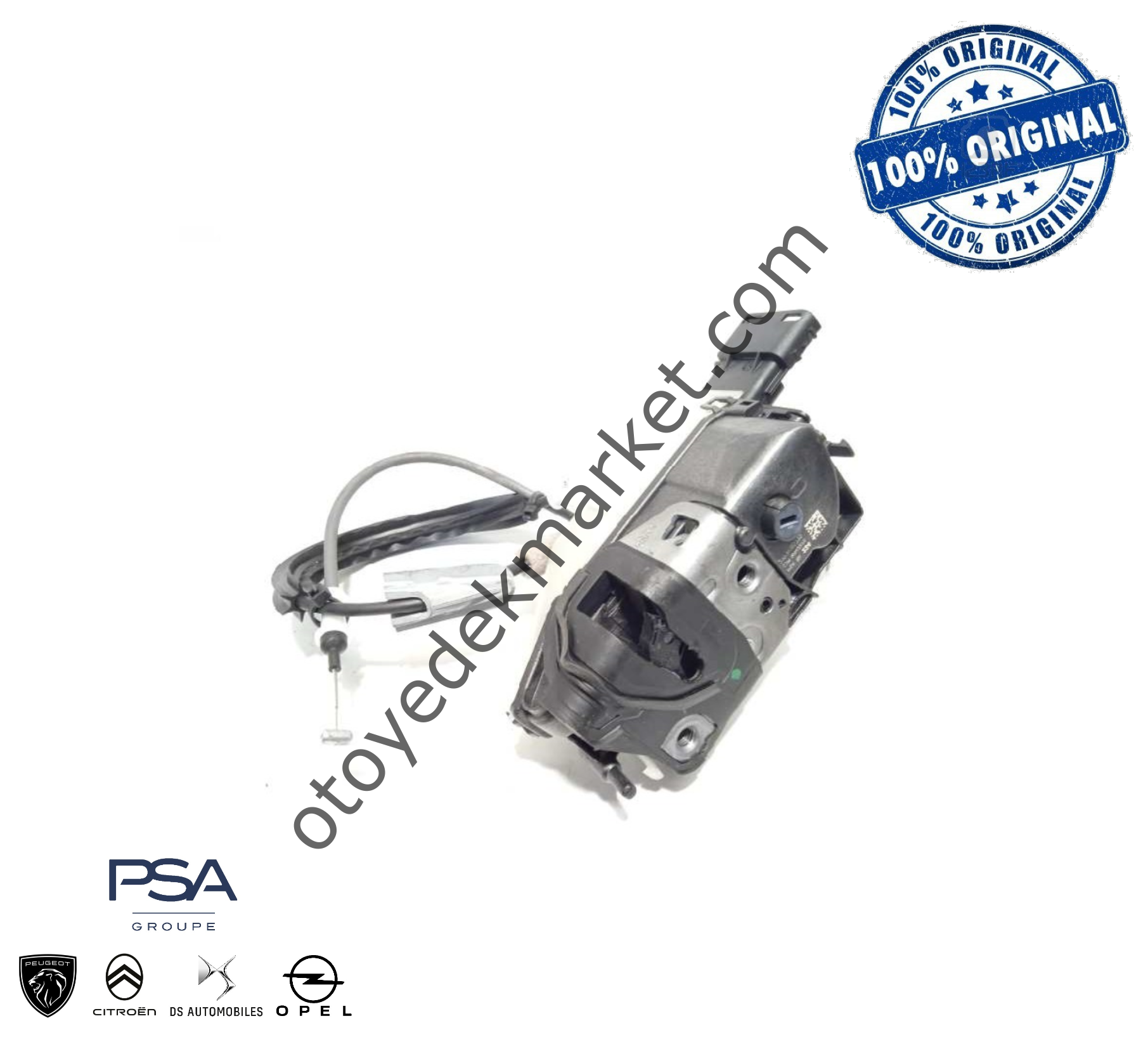 Peugeot 3008 (2016-2023) Sol Ön Kapı Kilidi (Orijinal)