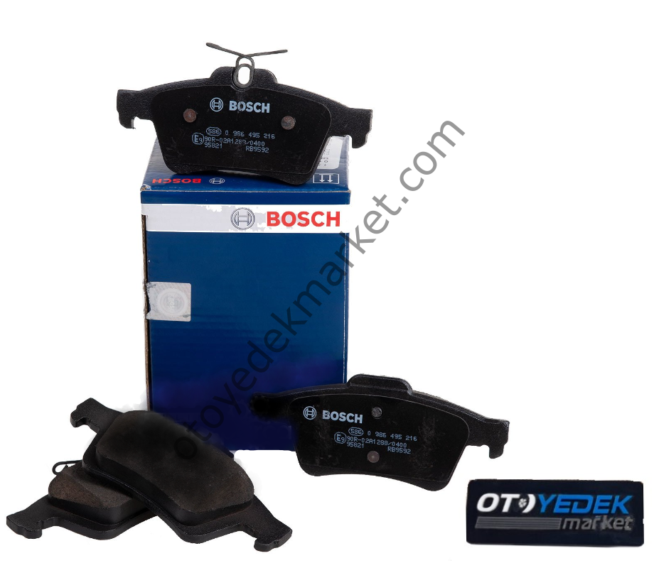 PEUGEOT 508 (2011-2017) 1,6 HDİ ARKA FREN BALATA TAKIMI (BOSCH)
