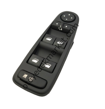 Citroen C4 Picasso Sol Ön Cam Kumanda Düğmesi (İthal)