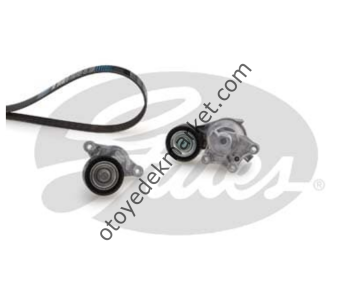 Peugeot 3008 (2012-2016) 1.6 e-Hdi Stop&Start Alternatör Kayış ve Rulman Seti (Gates)